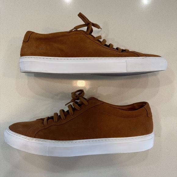 Common Projects Suede Achilles Low Sneakers - Picture 3 of 6